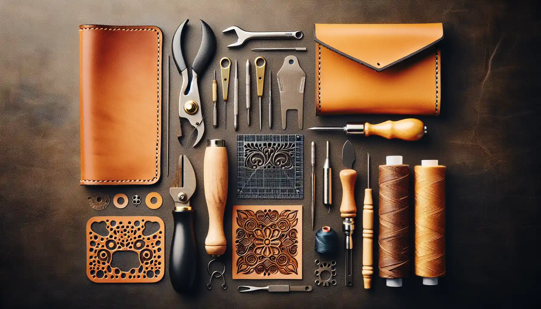 Essential Tools and Materials for Crafting Leather Wallets